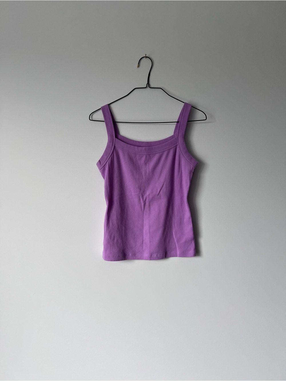 American Eagle Outfitters Lavender Ribbed Tank Top